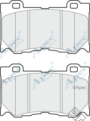 APEC BRAKING Jarrupala, levyjarru PAD1709